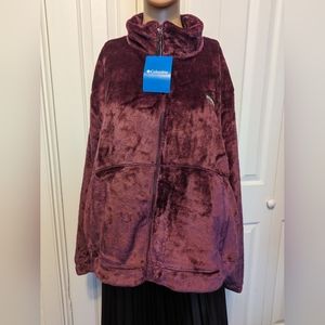 Columbia Fire Side II Sherpa Full Zip Fleece Jacket - Women's 2X.